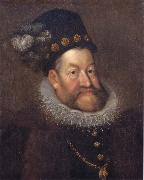 AACHEN, Hans von Emperor Rudolf II oil